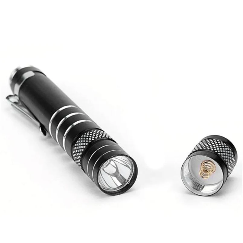 Portable Mini 1200LM High Power Torch Q5 LED Tactical Flashlight AA Lamp Light Self Defense Flashlight F#4O04 (1)