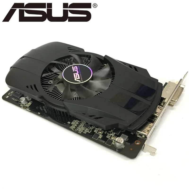 Видеокарта ASUS HD7750 1GB 128Bit GDDR5, видеокарты для видеокарт ATI Radeon HD 7750 VGA, эквивалент GTX 750 GTX650 Ti