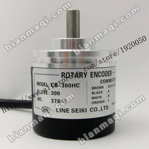 

LINE Rhine CB-300HC rotary encoder shaft diameter 6mm outer diameter of 38mm 300 line
