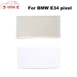 VSTM 10 шт./лот; Цвет Серебряный; на плоской подошве; кабели для BMW E34 Pixel 5 серии ленточный кабель спидометр ремонт мертвых Пиксели
