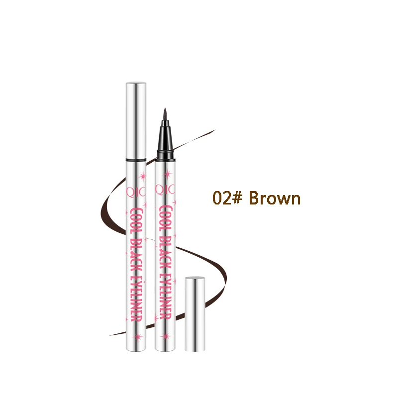 1 Pcs Black 36H Eyeliner Pencil Precision Long-lasting Waterproof Eyes Make Liquid Makeup Long-lasting подводка д - Цвет: 2