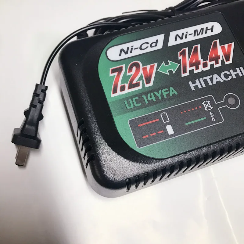 UC14YFA Оригинальное Ni-cd Ni-MH зарядное устройство для Hitachi 7,2 V 9,6 V 12V 14,4 V Ni-cd Ni-MH батарея