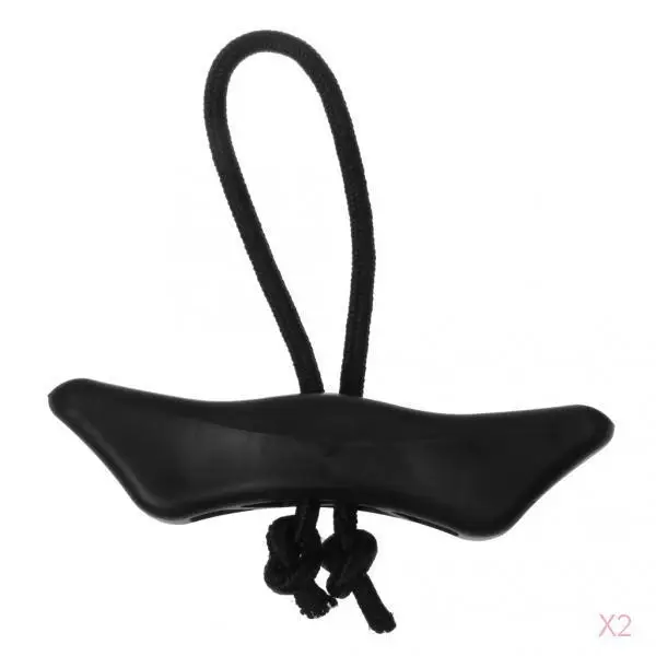 2 Pieces Universal Canoe Kayak Toggle Carrying Loop Handles With Cord Rope
