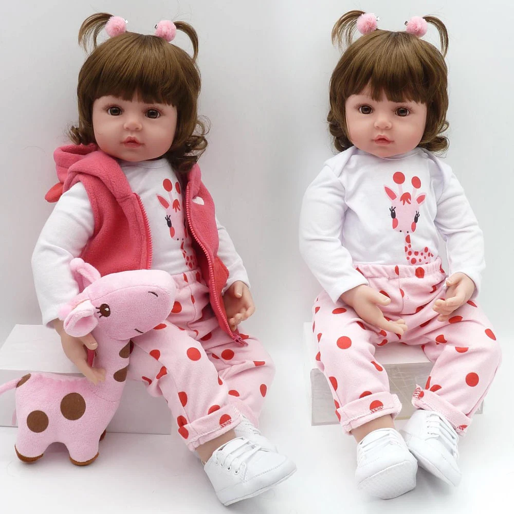 Игрушки для малышей Reborn Baby Doll 48 см мягкие силиконовые перерожденные куклы