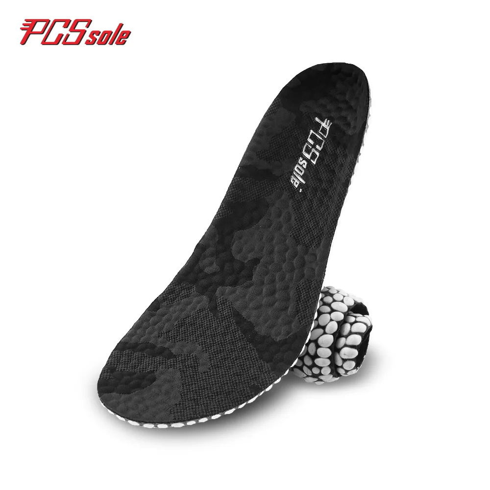 PCSsole elastic sports shock insole TPU popcorn mat breathable insoles fitness accessories insoles men and women models C1007