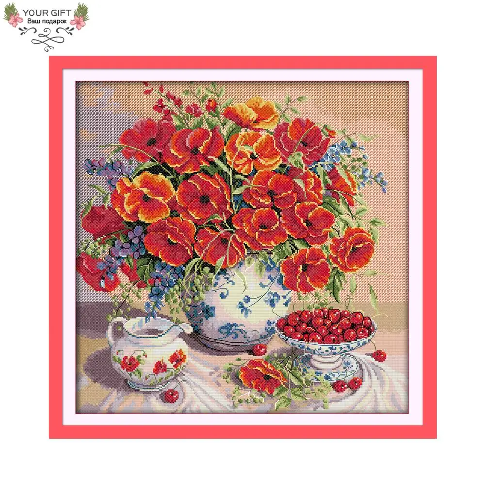 Buy Joy Sunday J218 14CT 11CT Counted and Stamped Home