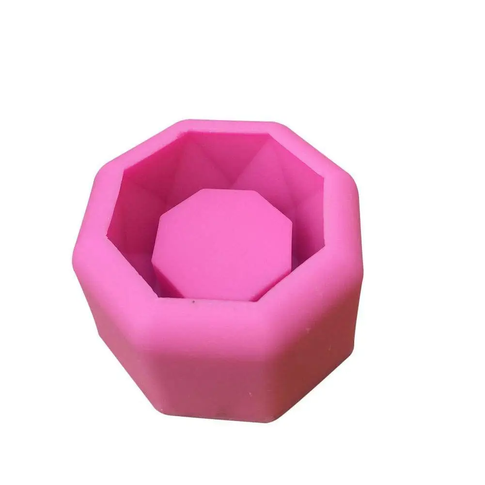 Формы для мыла 3D суккулентный цветочный горшок силиконовая форма гипсовый цемент мясистый цветок бонсай DIY пепельница подсвечник силикон