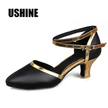515 золото каблук 5 см Zapatos Salsa Mujer Zapatos De Baile Latino Mujer Бальные Туфли для латинских танцев Для женщин