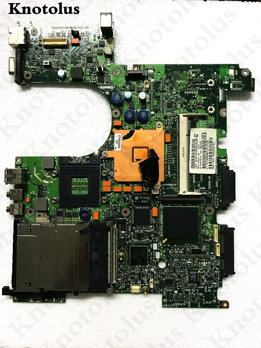 Материнская плата для ноутбука hp nx6310 413667-001 ddr2 6050a2035001-mb-a05 бесплатная доставка 100%
