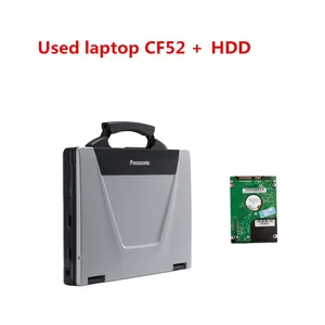 Used Panasonic CF-52 CF52 CF 52 Military Toughbook Diagnosis Laptop computer work with icom a2/mb star c3 c4 c5 c6/vas 5054A