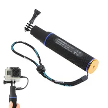 Перезаряжаемые селфи-штатив, монопод, ручной захват шест селфи палка для GoPro 4/3+/3/2/1 действие Камера Мощность Банк штатив-монопод для селфи