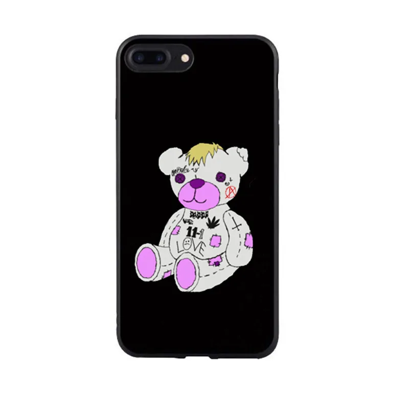 Emo Lil Bo Peep Lil черный ТПУ Мягкий силиконовый чехол для телефона для iPhone11 11PRO MAX 8 7 6 Plus 6S X XS MAX XR 5 5S SE - Цвет: TPU