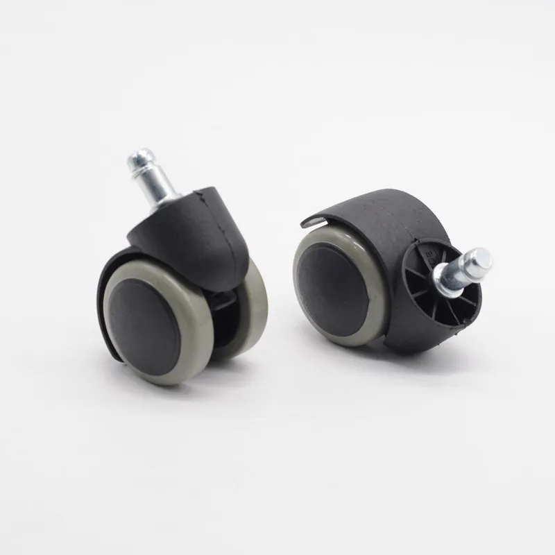 2PCS Dentist Chair Rubber Replacement Swivel Wheel Office Chair Casterin Teeth Whitening from