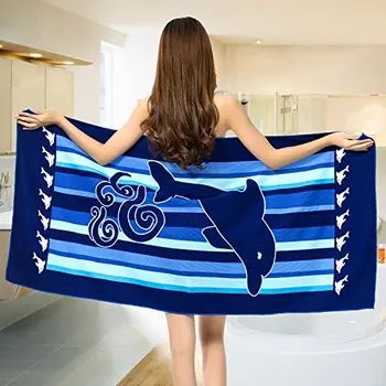 

70*150cm Microfiber Bath Towels Summer Beach Towel Fast Drying Water Absorbent Swimming Shower Shawl For Adult Bathing Washcloth