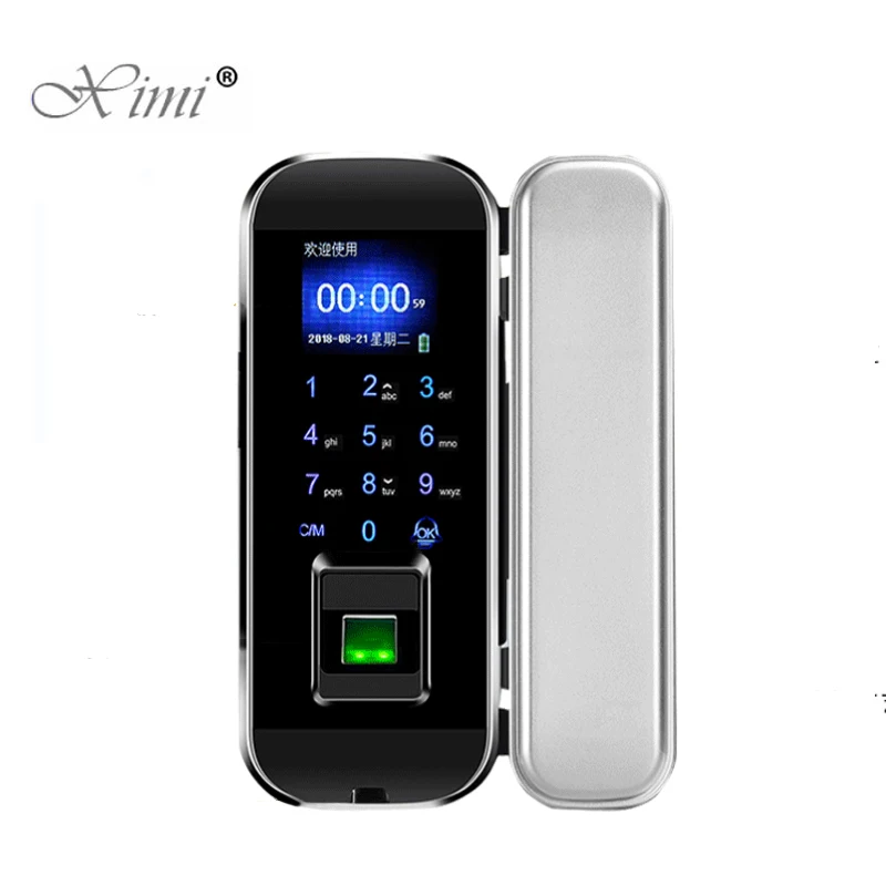 

Glass Fingerprint Lock Digital Electronic Door Lock For Home Anti-theft Intelligent Password RFID Card Standalone Opener Smart