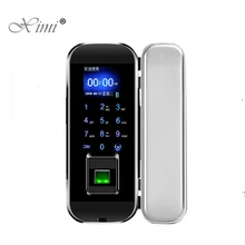 Glass Fingerprint Lock Digital Electronic Door Lock For Home Anti-theft Intelligent Password RFID Card Standalone Opener Smart