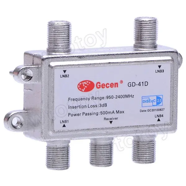 4x1 DiSEqC Satellite LNB Switch 12673 on Aliexpress.com