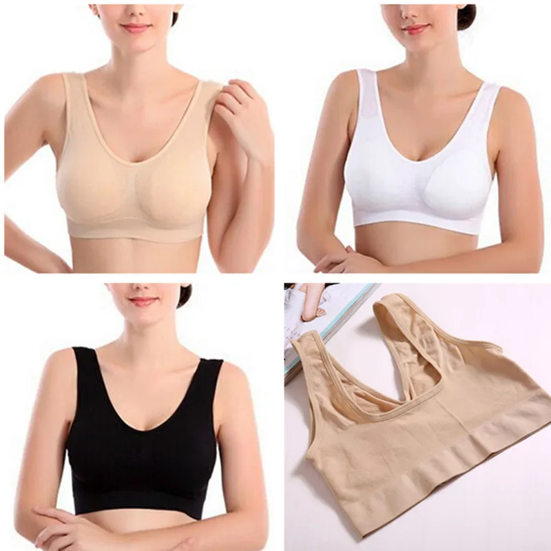 Women Backless Push Up Bra Big Size Bras Plus Size Wireless Brassiere Sexy Seamless Bra