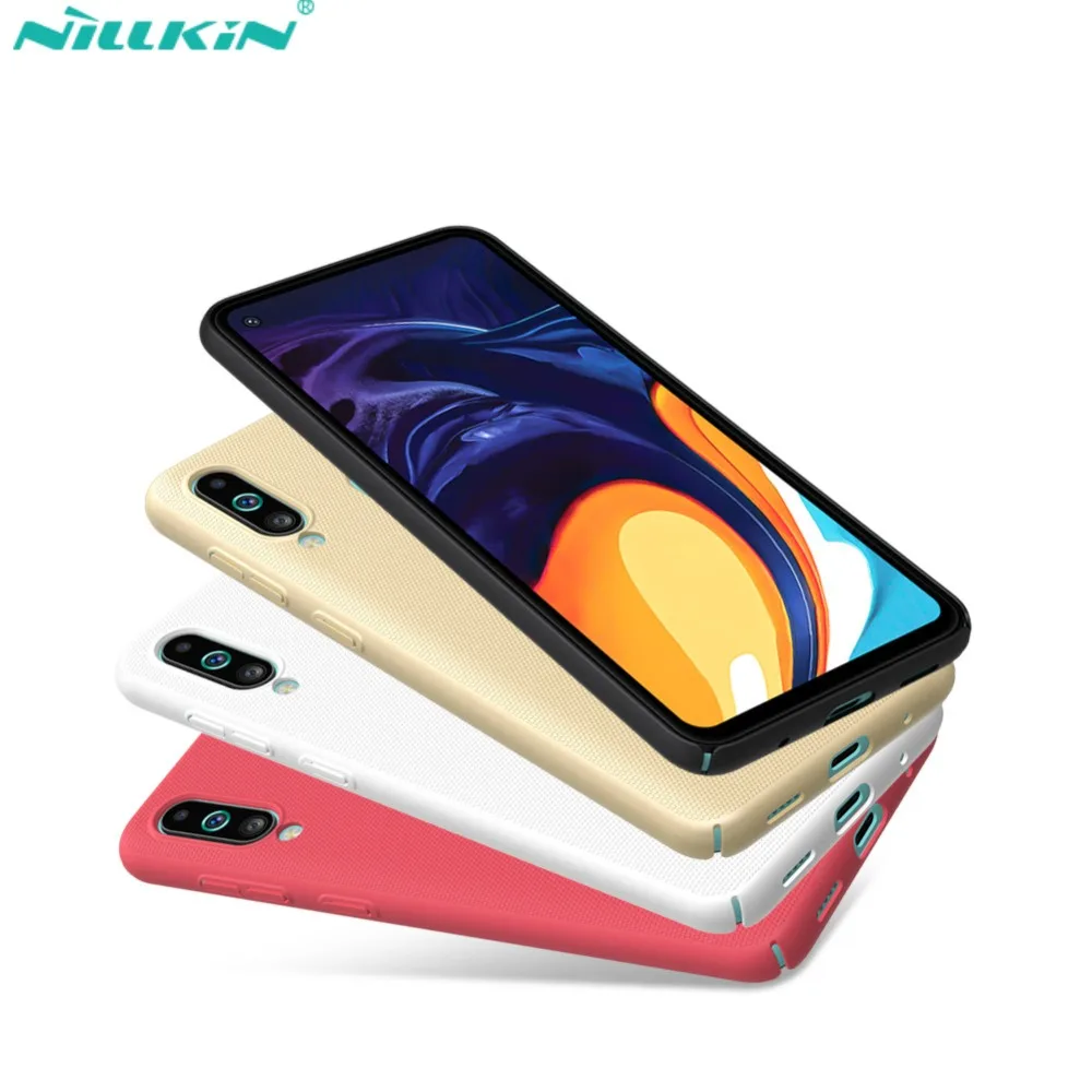 Чехол для samsung Galaxy A60 6 3 дюймов Nillkin матовый защитный жесткий чехол с держателем
