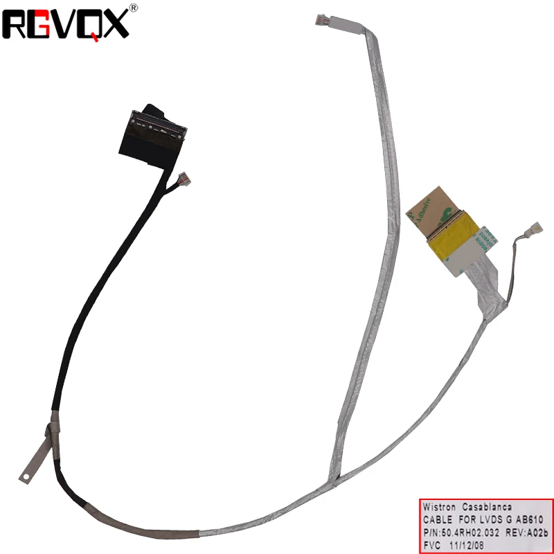 Nový notebook lanko bovdenu pro HP altán DV6-6000 B2995050G00004 50.4RH02.032 50.4RH02.002 LED LVDS