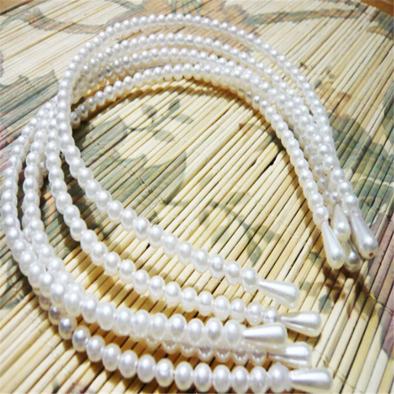 

New Hot Korean Sample design Imitation Pearl Hair Band Girls Hair Accessories Women Headband Wedding Party Bridal Hair Hoop