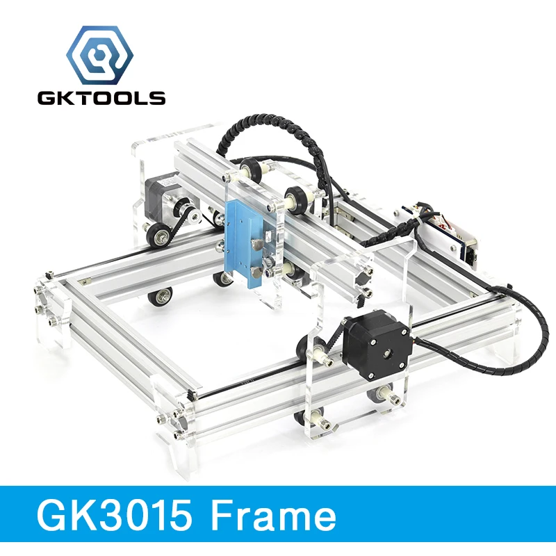 

GKTOOLS 500mW 2500mW 5500mW 20*13cm Mini CNC Wood Laser Engraver Cutter Engraving Machine DIY Acrylic,PWM,Benbox GRBL EleksMaker