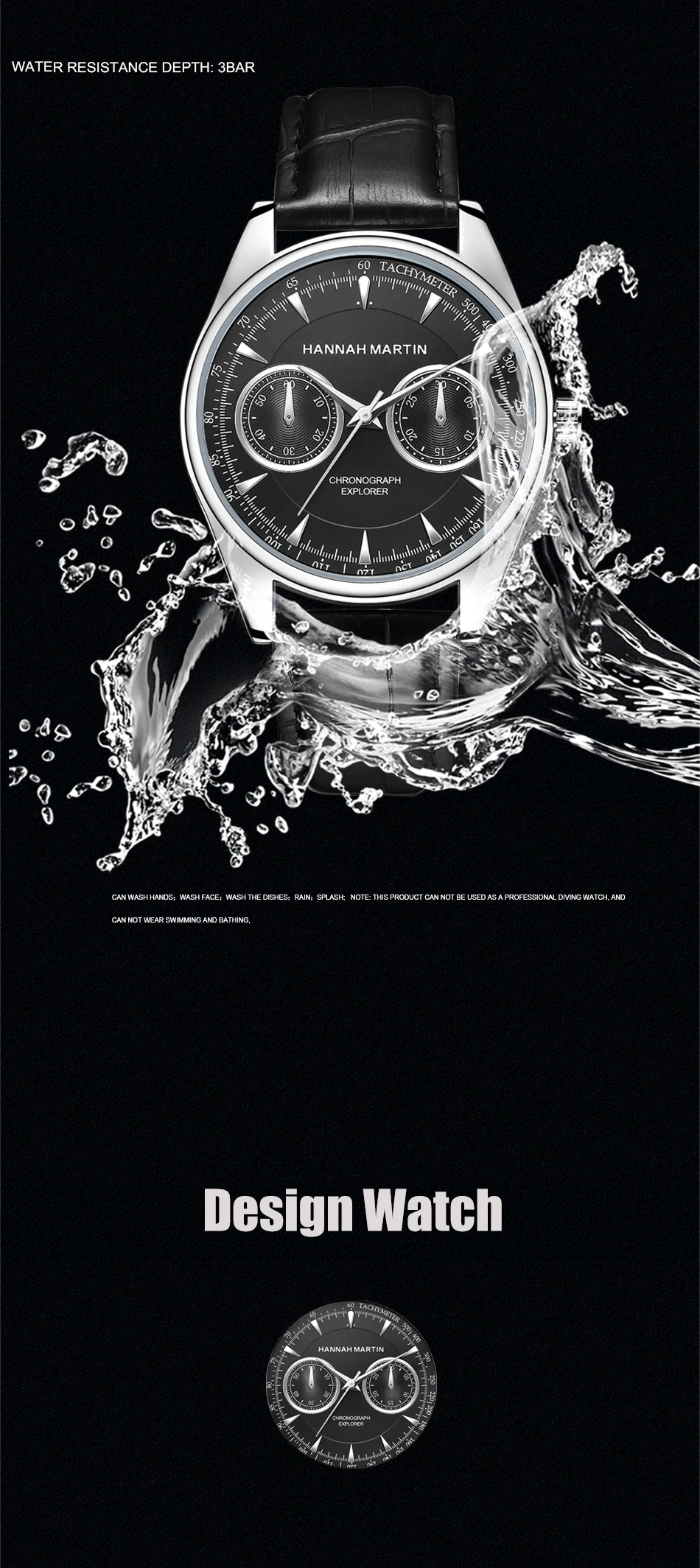 HM модный топ Брендовые спортивные часы для человека аналоговые кварцевые кожа наручные часы 2 глаза Элитная одежда Relojes Hombre элегантные часы