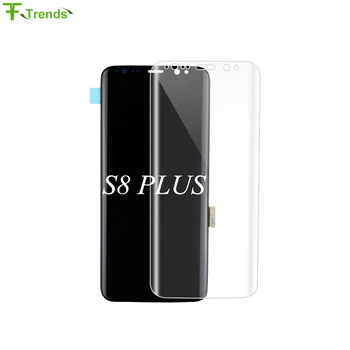 

Fftrends 10pcs OEM Touch Screen Digitizer Assembly Replacement For Samsung Galaxy S8 edge Plus Lcd Display With Free Glass