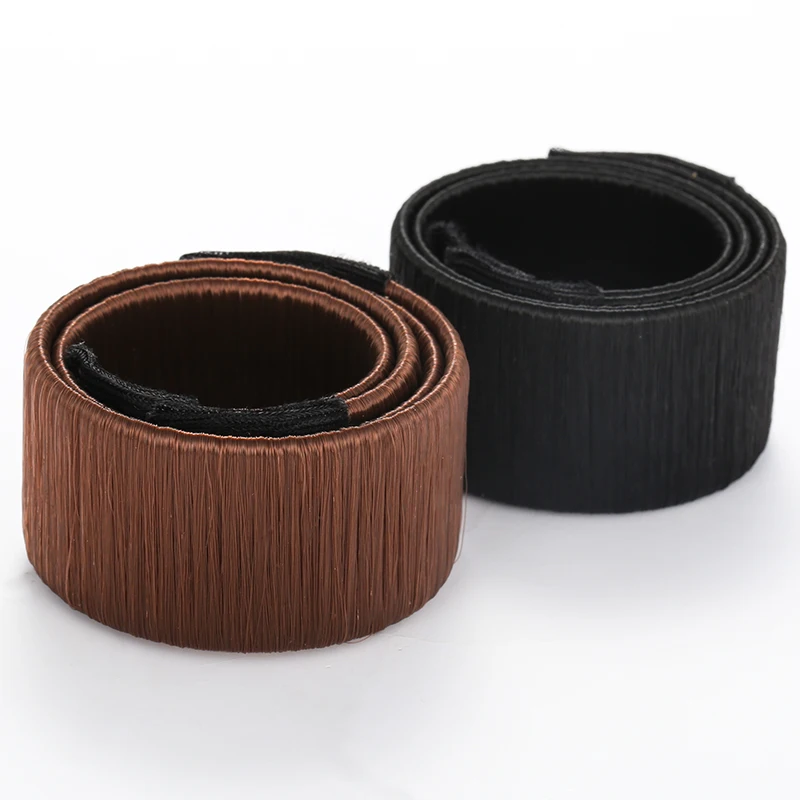 

Girls Fashion French Twist DIY Hairstyle Tool Magic Synthetic Wig Donut Fine Headband Bun Maker Hair Accessories for Women