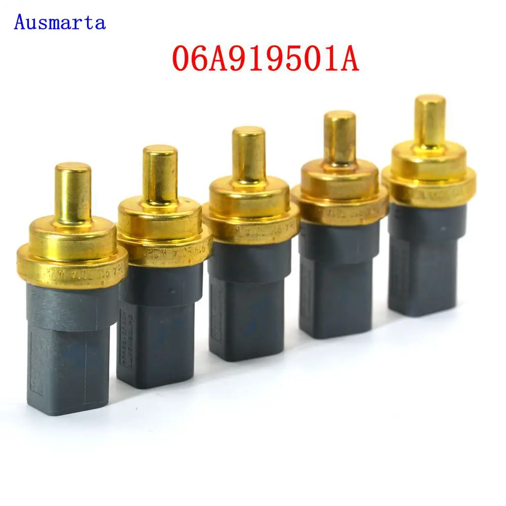 5 x Engine Coolant Temperature Sensor For TT A3 VW Passat Golf Bora 06A919501A 06A 919 501 Ain