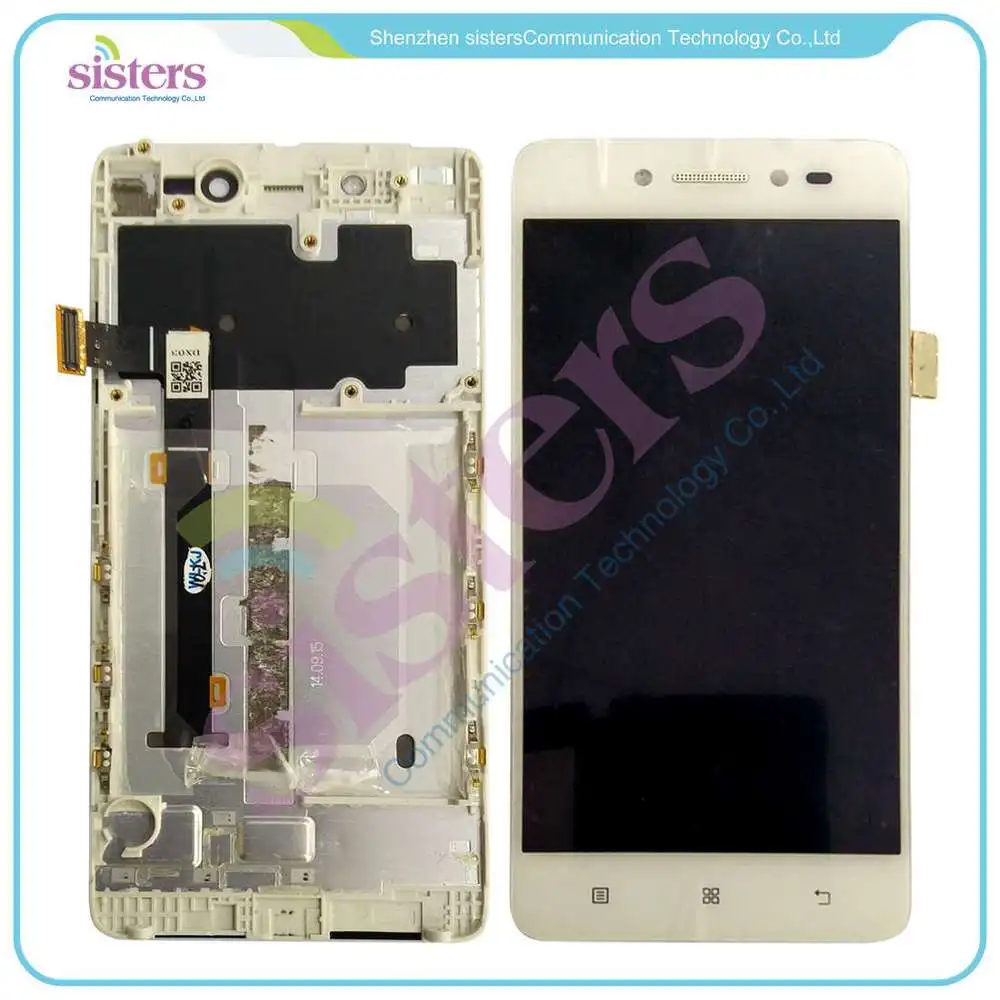 

2pcs/lot Wholesale LCD Display Touch Screen Digitizer Full Assembly With Frame For Lenovo S90 S90-T S90-U Free Shipping