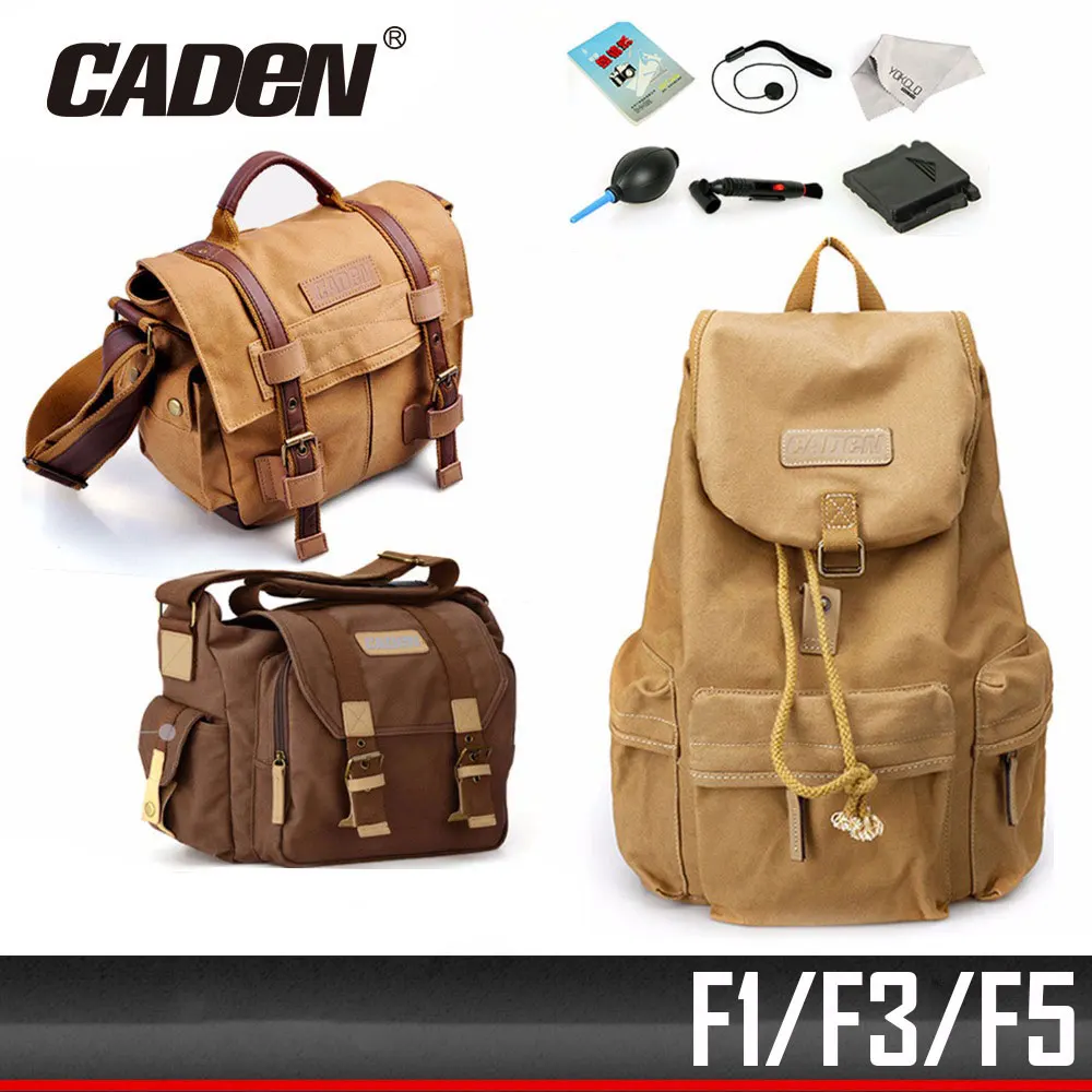 Дешевый Горячая CADeN F1 F3 F5 Камера сумка слинг сумки на плечо Фото Видео мягкая Dslr Pack случае поездки Камера Чехлы для DSLR Canon Nikon sony