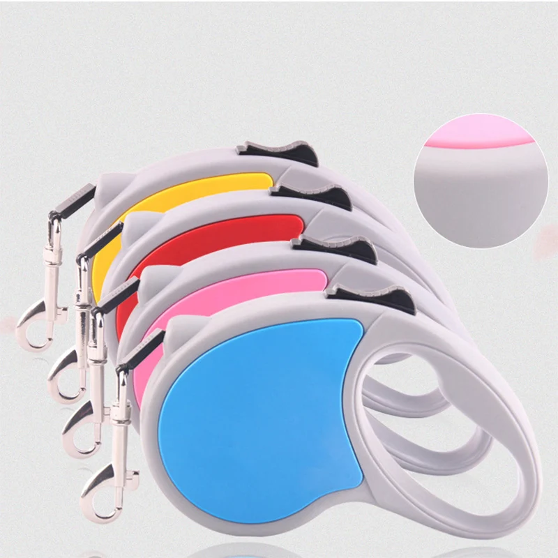

Strong ABS Nylon Dog Lead Extending Puppy Pet Walking Running Leads Automatic Retractable Dog Leash For Small Medium Large Dogs
