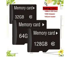 купить! 2019 Горячая новая карта памяти 64 ГБ 128 ГБ Micro SD-карта 32 ГБ Класс 10 TF Карта с 16-канальной
