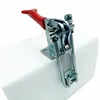 1pcs Galvanized Hand Tool Latch type fixed pin Adjustable Hasp Fastener, Vertical Quick Clamp Toggle Latch, Catch Hasps Trailer ► Photo 1/6