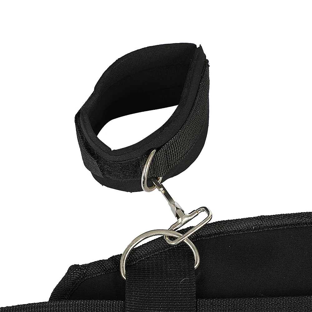 Bondage toys exotic bdsm bondage PU handkerchief love game fetish bondage leg open ankle cuff Sex H