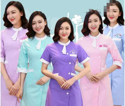 

Nurse uniform Beautician overalls Medical clothing Beautician dress Beauty salon uniforms