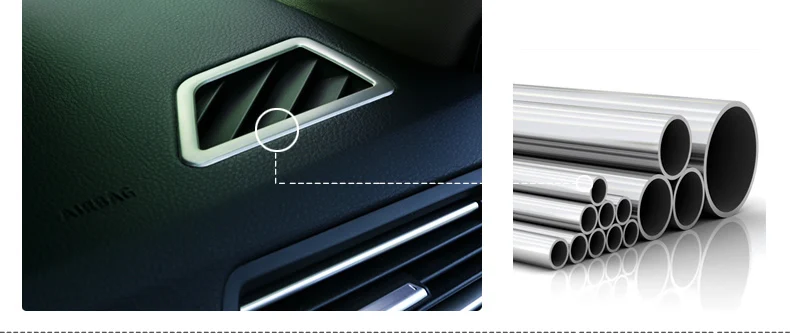 Авто-Стайлинг кондиционер для приборной панели вентиляционное отверстие покрытие стикер для отделки аксессуары для BMW X5 X6 F20 F30 F32 F34 F10 F01 E70 E71 F15 F16