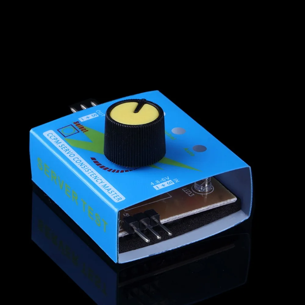 

Multi Servo Tester 3CH ECS Consistency Speed Controler Power Channels CCPM Meter Master Checker