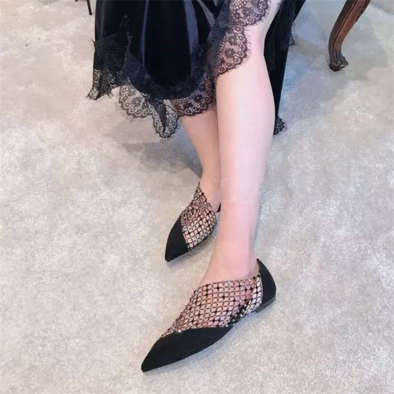 pointed toe dress flats