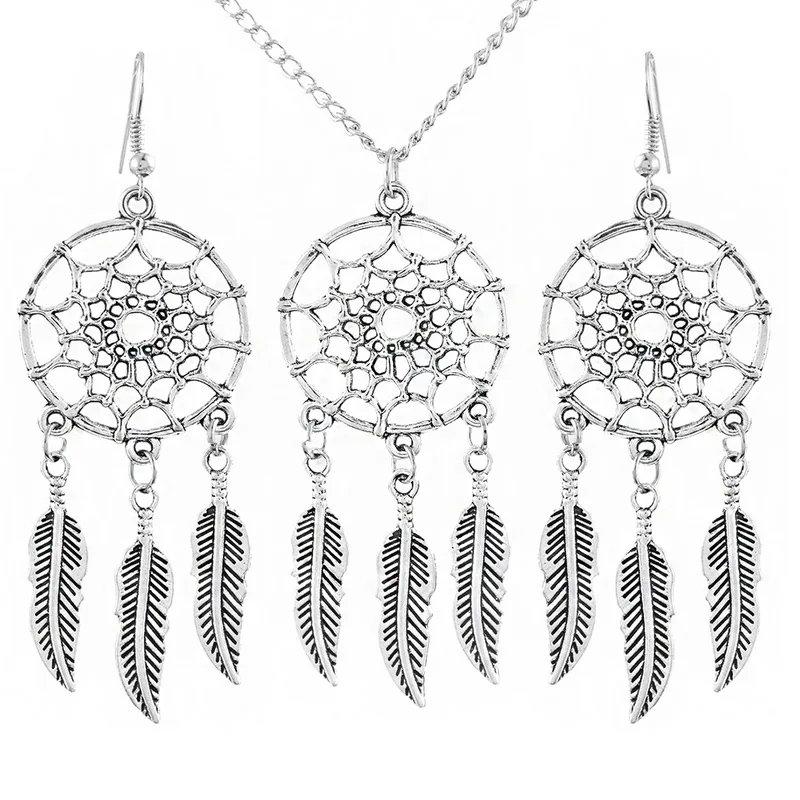 B necklace ear Подарок на день Святого Валентина, 1 набор, разноцветные Ювелирные наборы в форме капли воды, женское украшение, эмалированное ожерелье, кольцо, серьги, ювелирные наборы для костюма - Окраска металла: B necklace ear