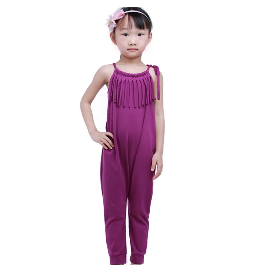 girls purple jumpsuit
