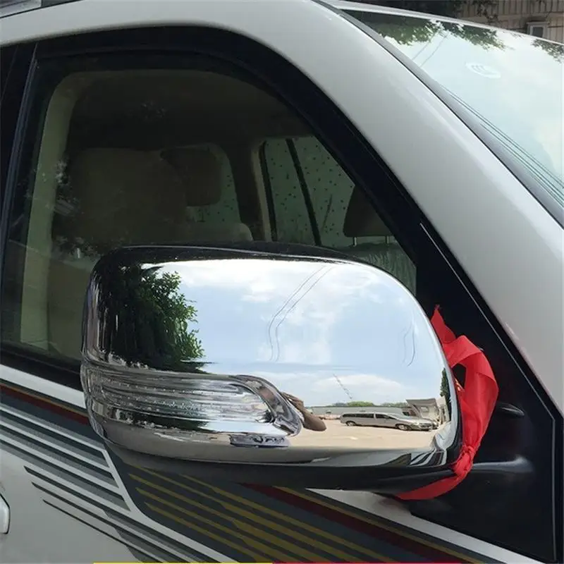

Car Modified Chromium Wing Mirror Body Exterior Accessories Accessory 08 09 10 11 12 13 14 15 16 17 18 FOR Toyota Land Cruiser
