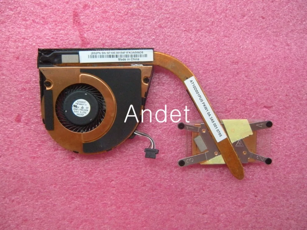 

New Original Fan Heatsink for Lenovo Thinkpad S1 YOGA CPU Cooling Fan FRU 04X6440