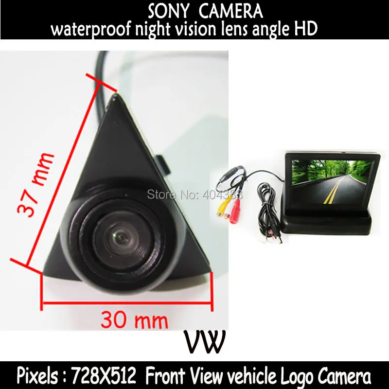 Wire Car Front Side rearView Camera Reverse Backup Camera + parking