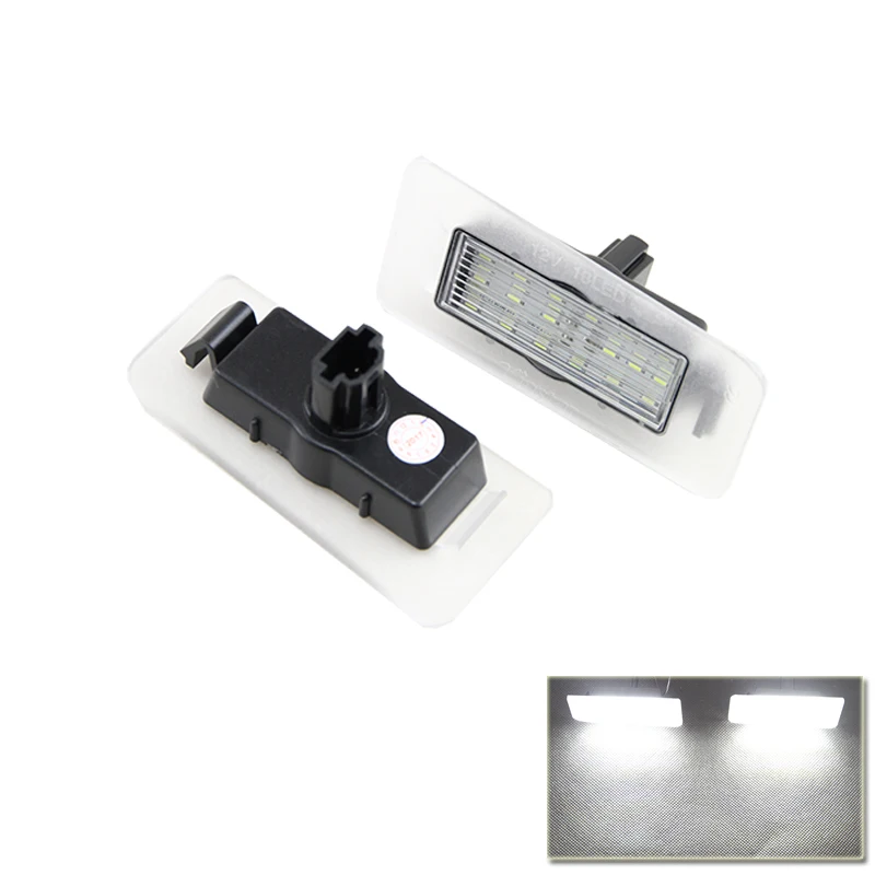 2PCs 6500K Car 18LED Number License Plate Light Lamp for Hyundai