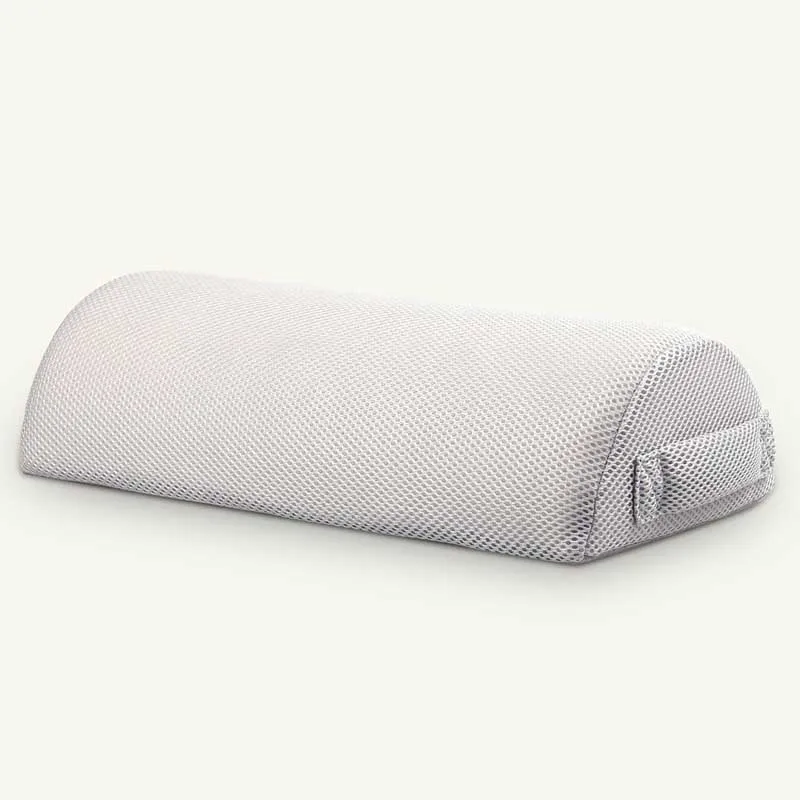 net cloth grey Подушки для путешествий выпуклая пена памяти твердая подушка в виде елки для ног поддерживающая подставка для ног Подушка для тела Автомобильный Замок ноги домашнее постельное белье Декор - Цвет: net cloth grey