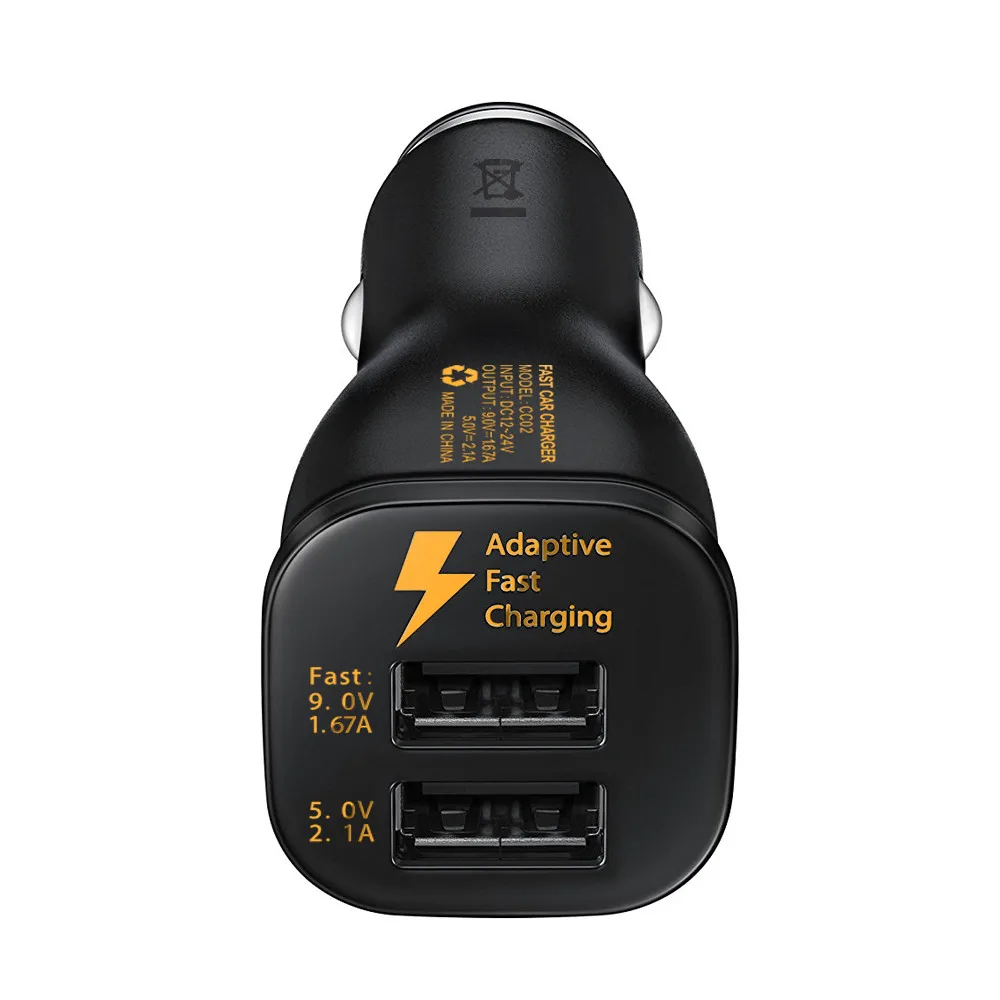 

2019 NEW Car Cigarette Lighter Socket Splitter Hub Power Adapter With Dual USB Charger Car Kits White/Black #YL5