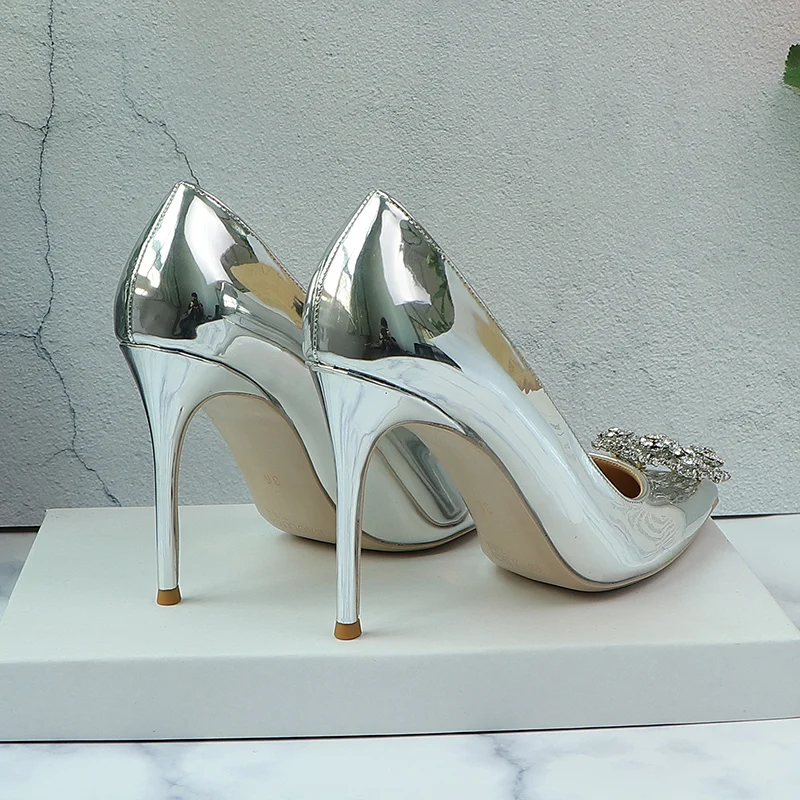 2019 женские туфли на высоком каблуке 10 см 8 6 большие размеры 45 вечерние свадебные