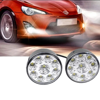 

Universal 2Pcs 9 LED Car Daytime Running Light Assembly 12V Auto DRL Fog Day Light Car Accessories